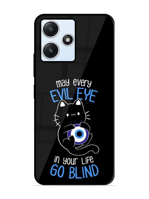 May every evil eye in your life go blind Glossy Metal Phone Cover for Xiaomi Redmi 12 (5G)