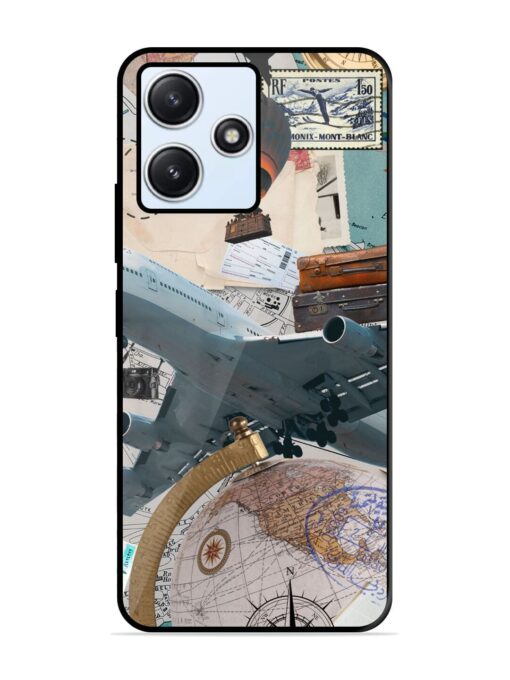 Adventure Awaits Glossy Metal Phone Cover for Xiaomi Redmi 12 (5G) Zapvi