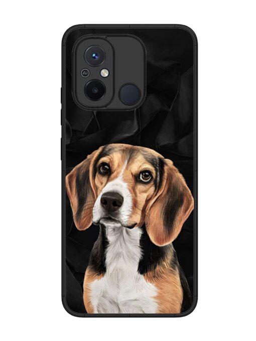 Beagle Portrait Glossy Metal Phone Cover for Xiaomi Redmi 12C Zapvi