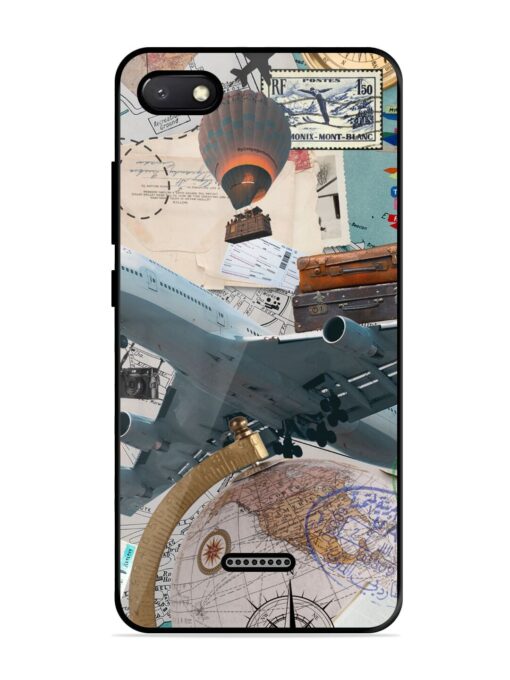 Adventure Awaits Glossy Metal Phone Cover for Xiaomi Redmi 6A Zapvi