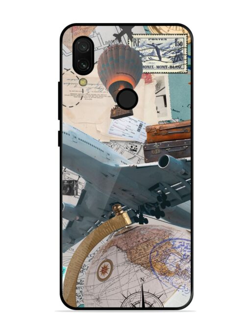 Adventure Awaits Glossy Metal Phone Cover for Xiaomi Redmi 7