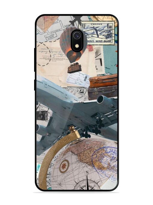 Adventure Awaits Glossy Metal Phone Cover for Xiaomi Redmi 8A Zapvi