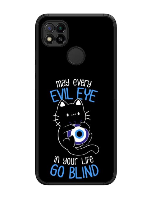 May every evil eye in your life go blind Glossy Metal Phone Cover for Xiaomi Redmi 9