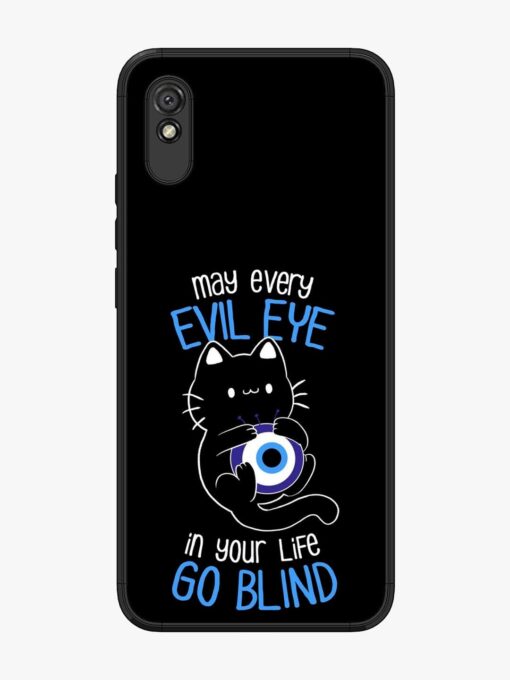 May every evil eye in your life go blind Glossy Metal Phone Cover for Xiaomi Redmi 9A Zapvi