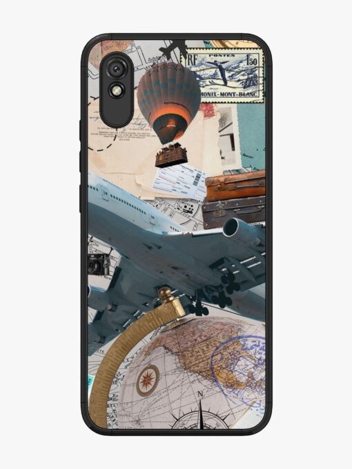 Adventure Awaits Glossy Metal Phone Cover for Xiaomi Redmi 9A Zapvi