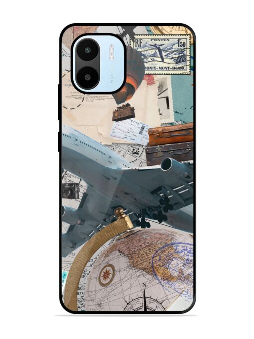 Adventure Awaits Glossy Metal Phone Cover for Xiaomi Redmi A1 (2022)