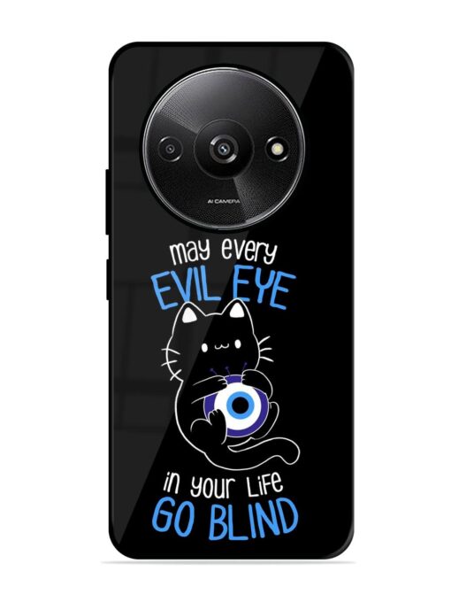 May every evil eye in your life go blind Glossy Metal Phone Cover for Xiaomi Redmi A3 (2024)