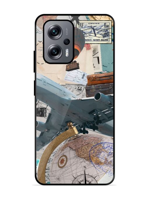 Adventure Awaits Glossy Metal Phone Cover for Xiaomi Redmi K50I (5G) Zapvi