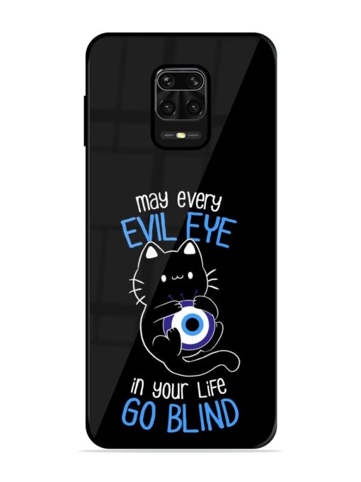 May every evil eye in your life go blind Glossy Metal Phone Cover for Xiaomi Redmi Note 10 Lite Zapvi