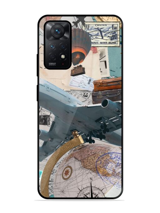 Adventure Awaits Glossy Metal Phone Cover for Xiaomi Redmi Note 11 Pro (4G)