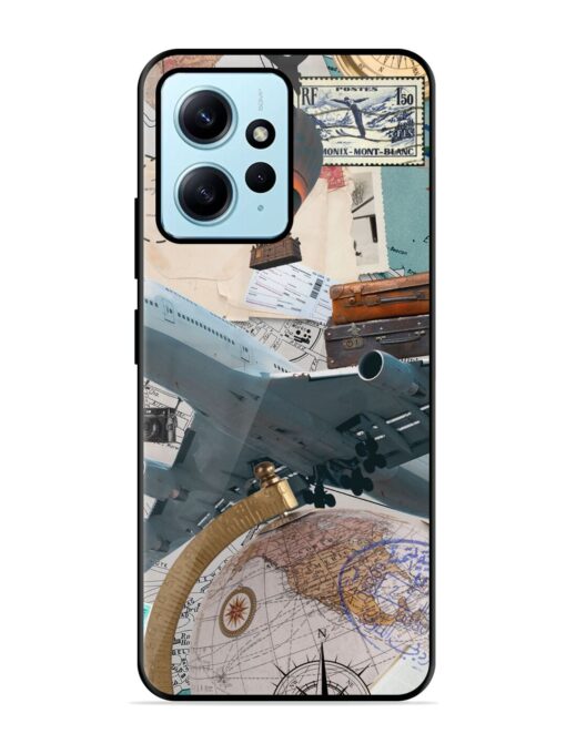 Adventure Awaits Glossy Metal Phone Cover for Xiaomi Redmi Note 12 (4G)