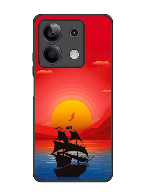 Sunset Sail Glossy Metal Phone Cover for Xiaomi Redmi Note 13 (5G) Zapvi