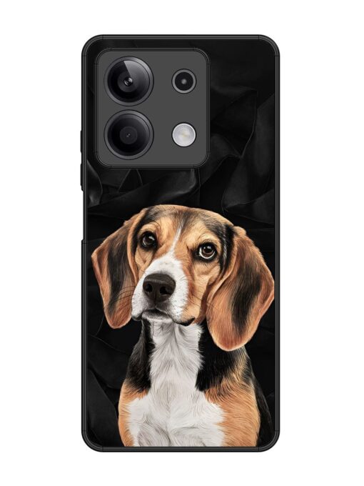 Beagle Portrait Glossy Metal Phone Cover for Xiaomi Redmi Note 13 (5G) Zapvi