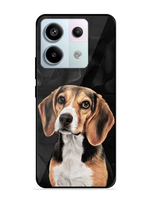 Beagle Portrait Glossy Metal Phone Cover for Xiaomi Redmi Note 13 Pro (5G) Zapvi