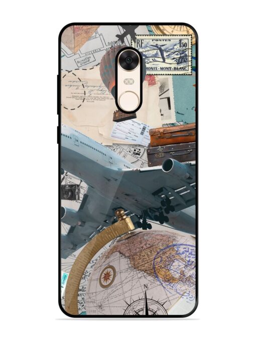 Adventure Awaits Glossy Metal Phone Cover for Xiaomi Redmi Note 5 Zapvi