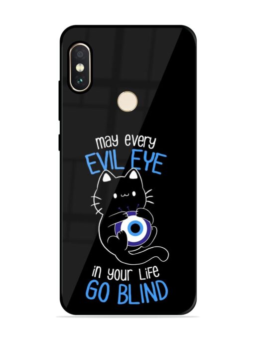 May every evil eye in your life go blind Glossy Metal Phone Cover for Xiaomi Redmi Note 5 Pro Zapvi