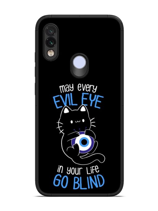 May every evil eye in your life go blind Glossy Metal Phone Cover for Xiaomi Redmi Note 7 Zapvi