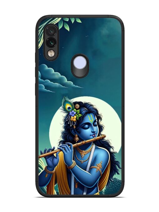 Krishna's Divine Flute Glossy Metal Phone Cover for Xiaomi Redmi Note 7 Zapvi