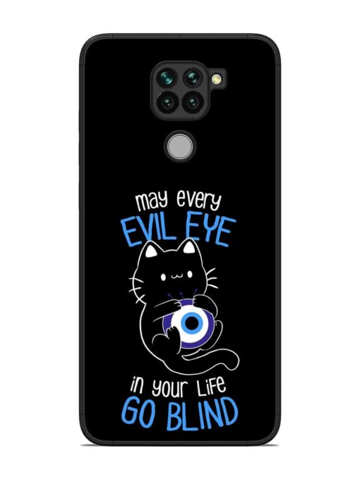 May every evil eye in your life go blind Glossy Metal Phone Cover for Xiaomi Redmi Note 9