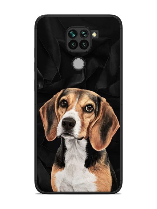 Beagle Portrait Glossy Metal Phone Cover for Xiaomi Redmi Note 9 Zapvi