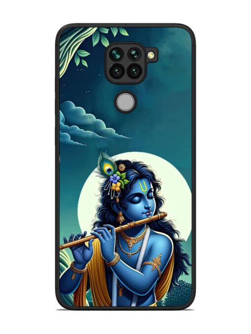 Krishna's Divine Flute Glossy Metal Phone Cover for Xiaomi Redmi Note 9