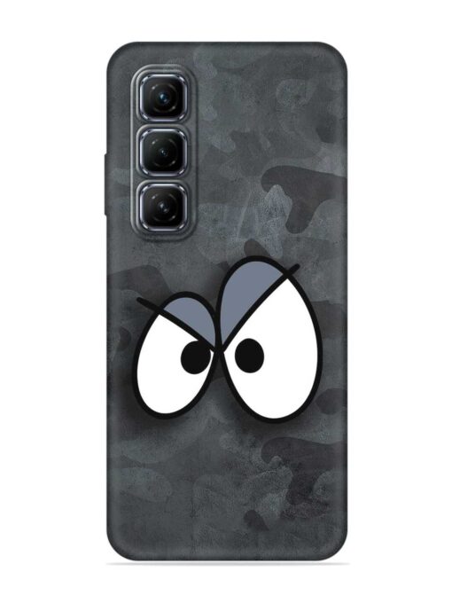 Big Eyes Night Mode Embossed Soft Silicone Case for Infinix Hot 50 (5G)