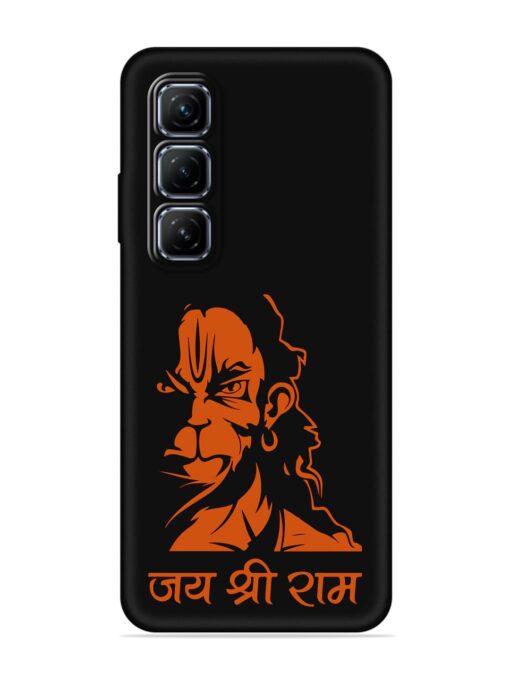 Angry Hanuman Embossed Soft Silicone Case for Infinix Hot 50 (5G) Zapvi