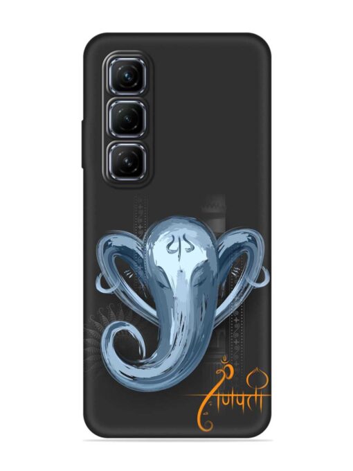 Illustration Lord Ganpati Embossed Soft Silicone Case for Infinix Hot 50 (5G)