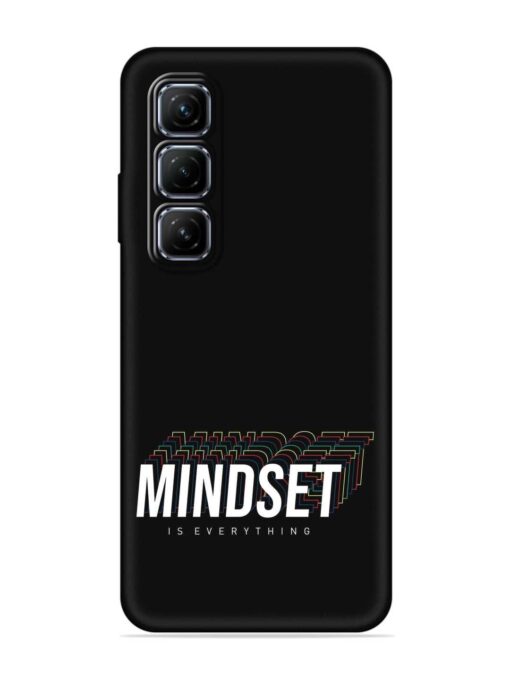 Mindset Everything Slogan Embossed Soft Silicone Case for Infinix Hot 50 (5G)