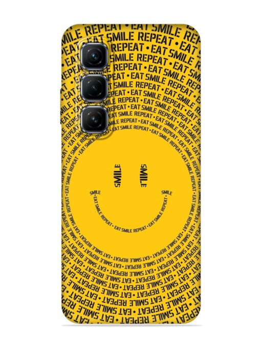 Smiley Embossed Soft Silicone Case for Infinix Hot 50 (5G)