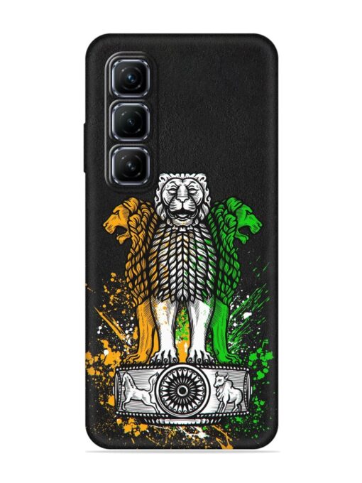 Pillars Of Ashoka Embossed Soft Silicone Case for Infinix Hot 50 (5G)