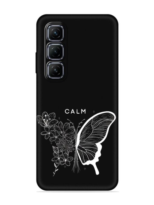 Calm Embossed Soft Silicone Case for Infinix Hot 50 (5G) Zapvi