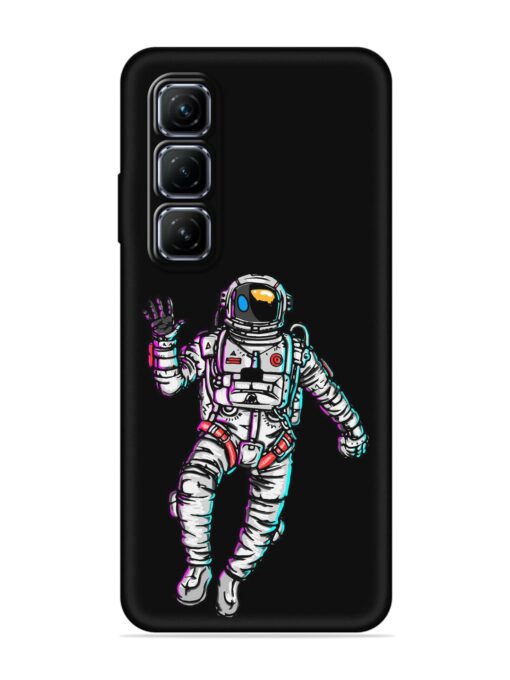 Spaceman Embossed Soft Silicone Case for Infinix Hot 50 (5G)