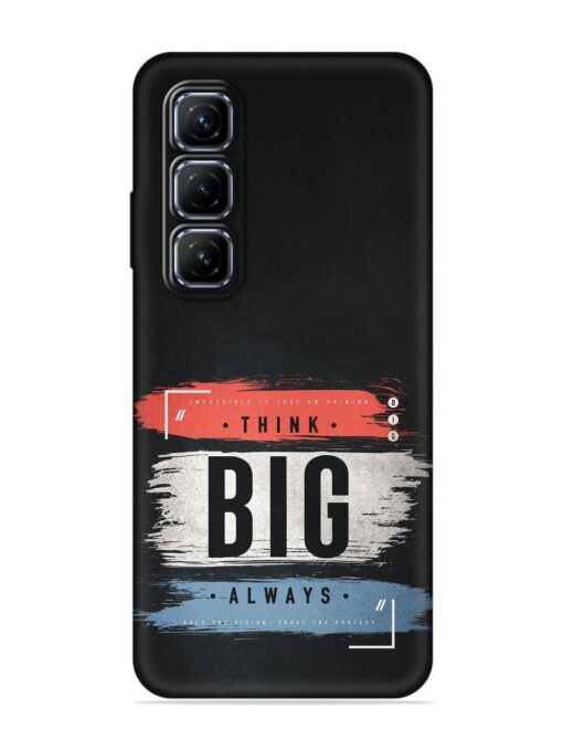 Think Big Always Embossed Soft Silicone Case for Infinix Hot 50 (5G) Zapvi