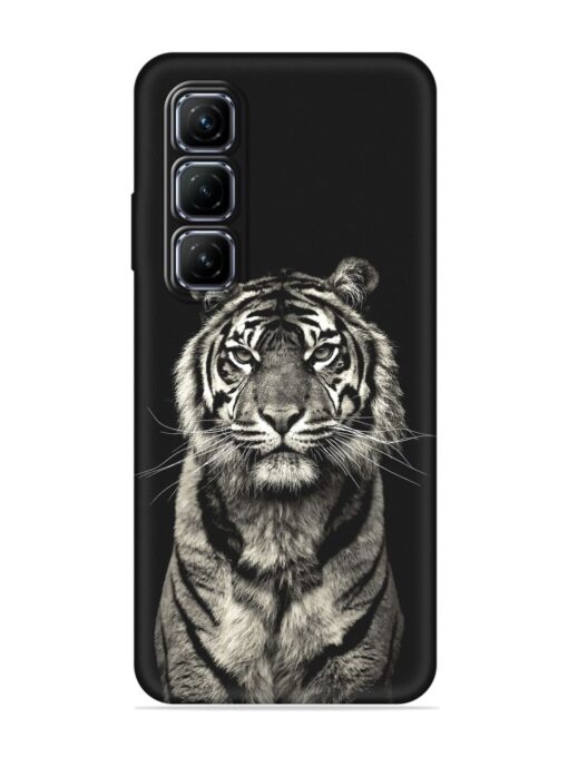 Tiger Art Embossed Soft Silicone Case for Infinix Hot 50 (5G)