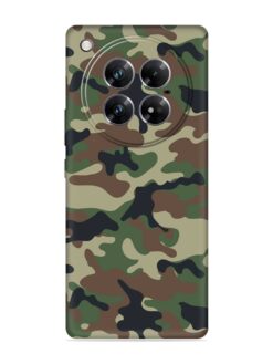Army Military Camouflage Dark Green Embossed Soft Silicone Case for Infinix Zero 40 (5G)
