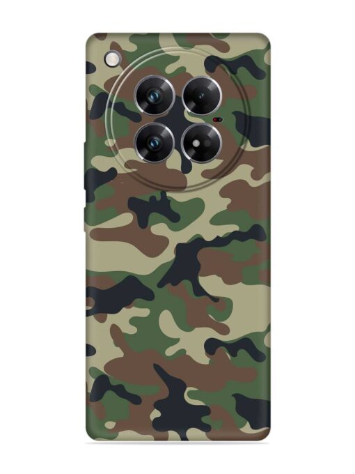 Army Military Camouflage Dark Green Embossed Soft Silicone Case for Infinix Zero 40 (5G) Zapvi