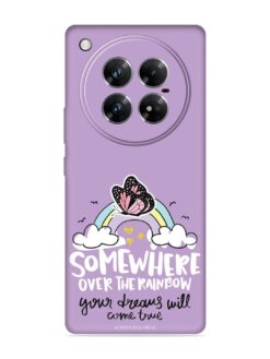 Rainbow Butterfly Design Embossed Soft Silicone Case for Infinix Zero 40 (5G)