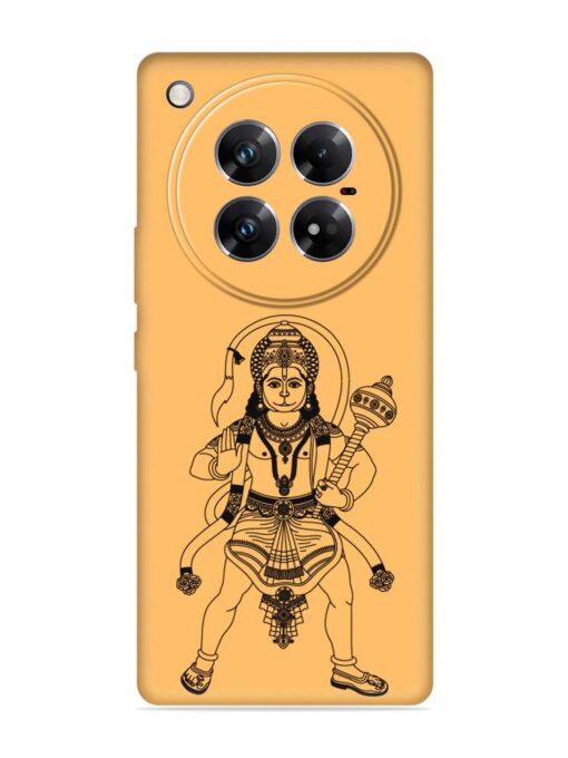 Indian God Hanuman Embossed Soft Silicone Case for Infinix Zero 40 (5G)