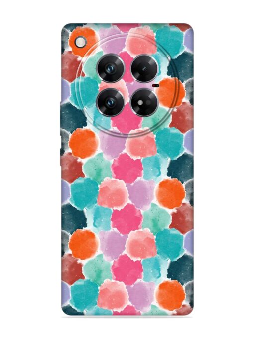 Colorful Seamless Pattern Embossed Soft Silicone Case for Infinix Zero 40 (5G)