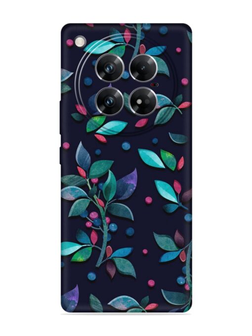 Decorative Watercolor Flower Embossed Soft Silicone Case for Infinix Zero 40 (5G)