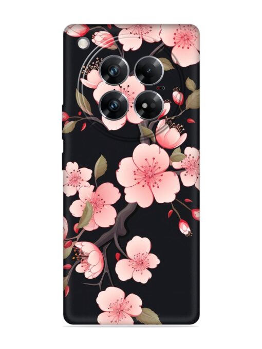 Cherry Blossom Embossed Soft Silicone Case for Infinix Zero 40 (5G) Zapvi