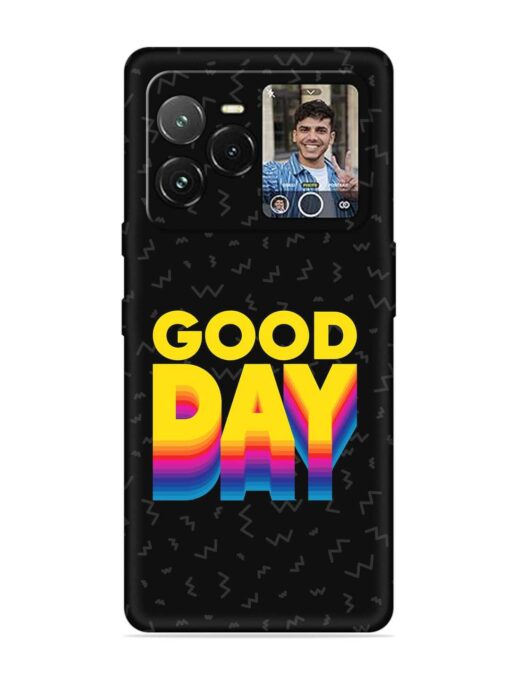 Good Day Embossed Soft Silicone Case for Lava Agni 3 (5G) Zapvi