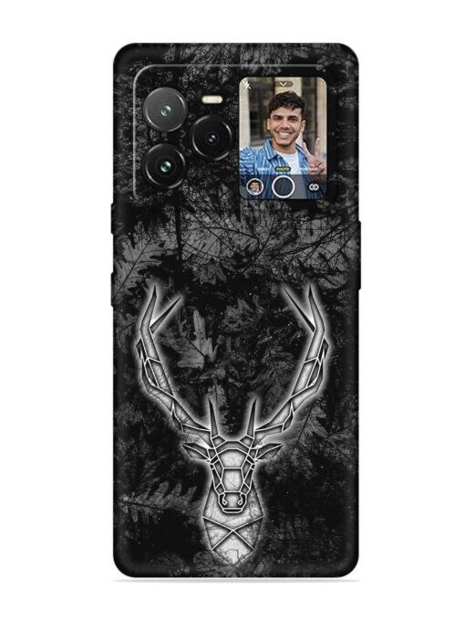 Ancient Deer Embossed Soft Silicone Case for Lava Agni 3 (5G) Zapvi