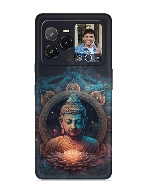 Gautam Buddha Embossed Soft Silicone Case for Lava Agni 3 (5G)