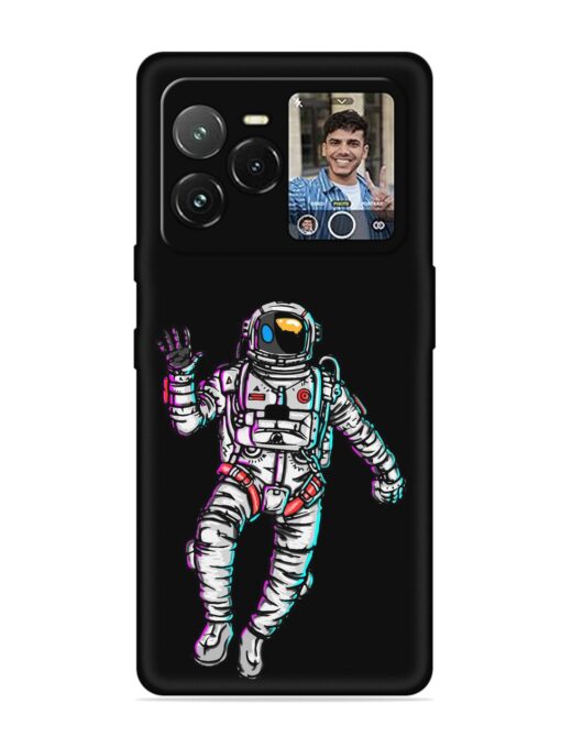 Spaceman Embossed Soft Silicone Case for Lava Agni 3 (5G)