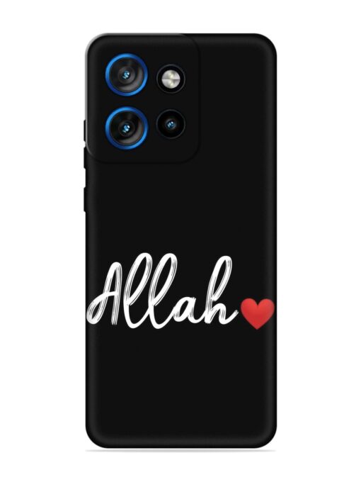 Allah Embossed Soft Silicone Case for Motorola Moto Edge 50 Neo (5G) Zapvi