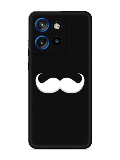 Mustache Vector Embossed Soft Silicone Case for Motorola Moto Edge 50 Neo (5G)