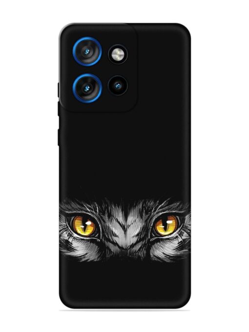 Scary Eye Embossed Soft Silicone Case for Motorola Moto Edge 50 Neo (5G) Zapvi