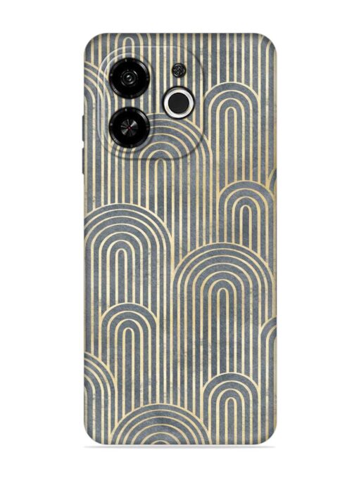 Art Deco Style Embossed Soft Silicone Case for Tecno Pop 9 (5G) Zapvi